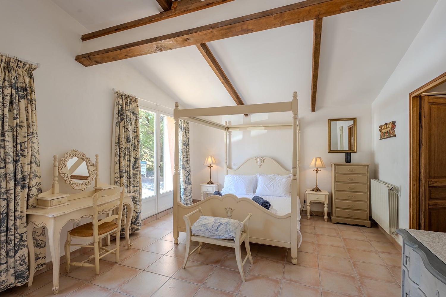 Chambre | Villa de vacances à Seillans