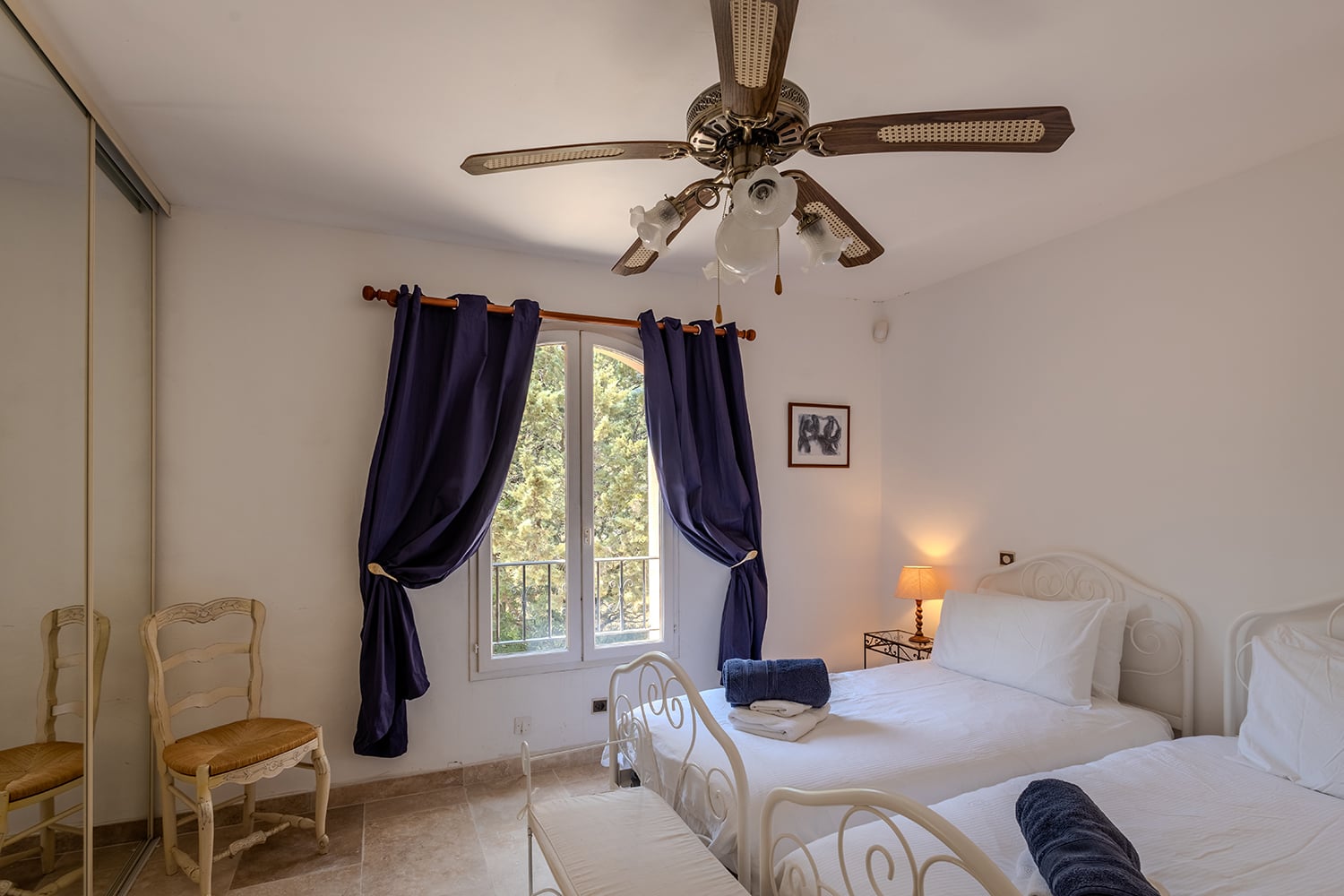 Chambre | Villa de vacances à Seillans
