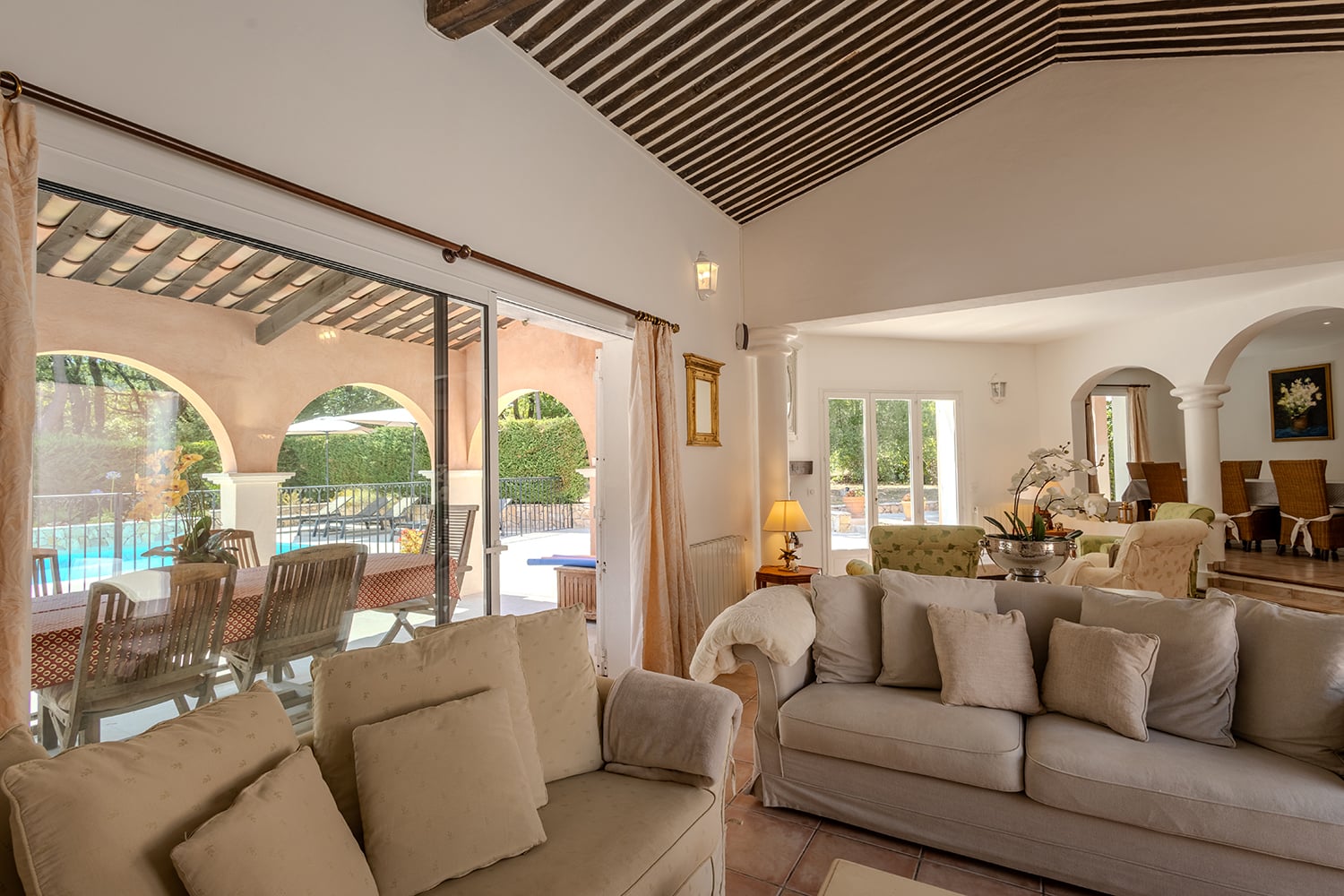 Salon | Villa de vacances à Seillans