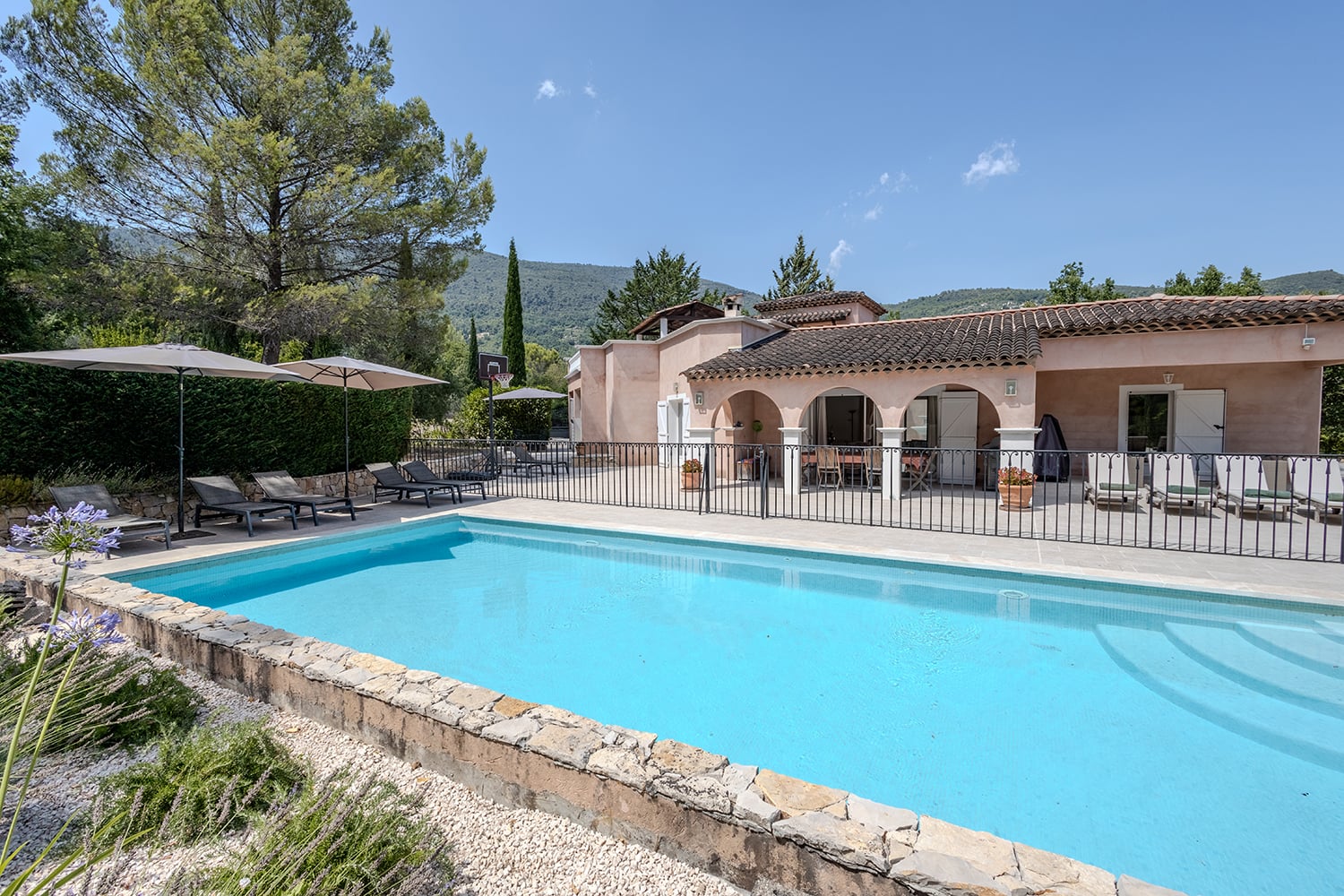 Villa de vacances à Seillans avec piscine privée privée