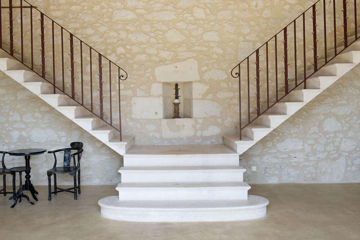 Escalier | Maison de vacances dans le Gers