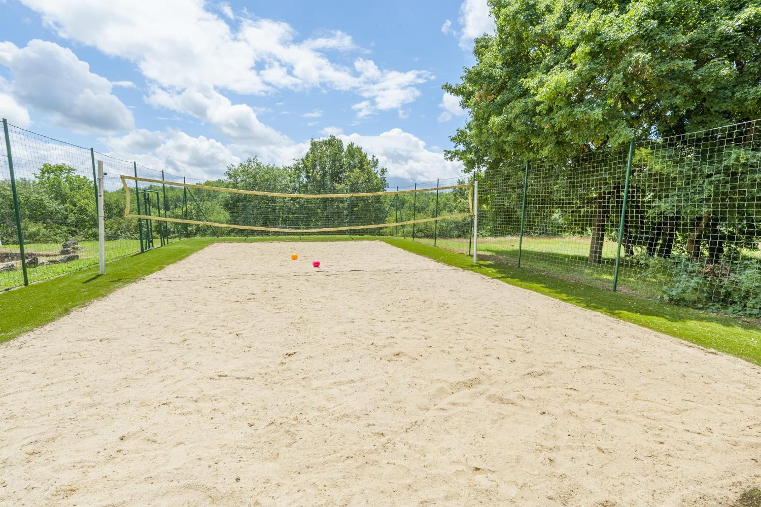 Terrain de beach-volley