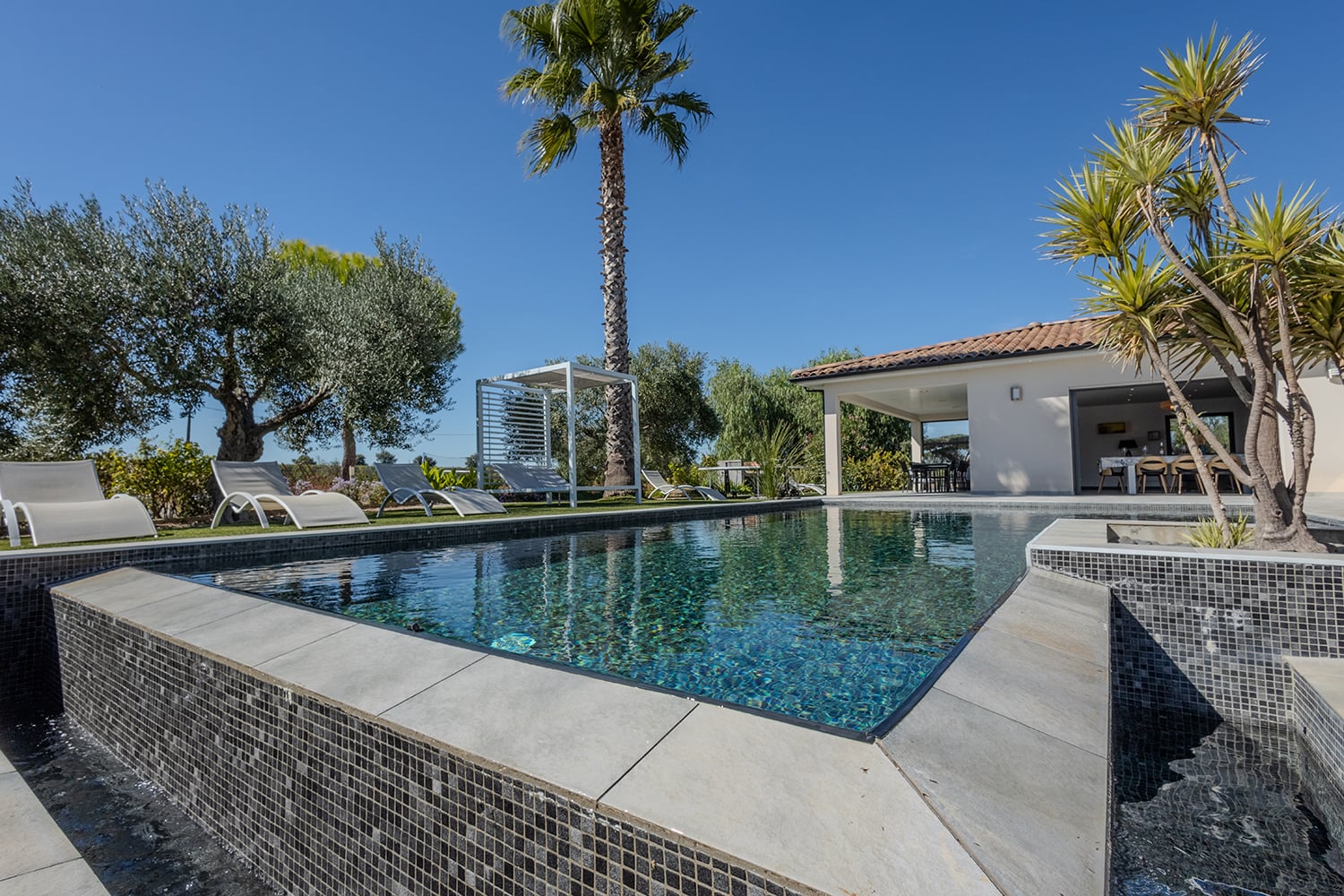 Villa à louer à Servian avec piscine privée