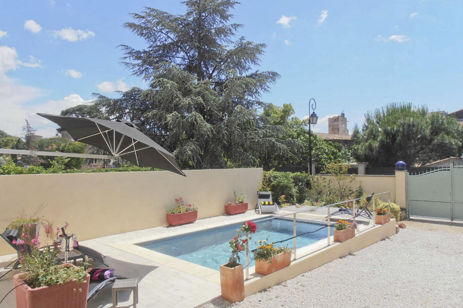 Private heated pool Private heated pool