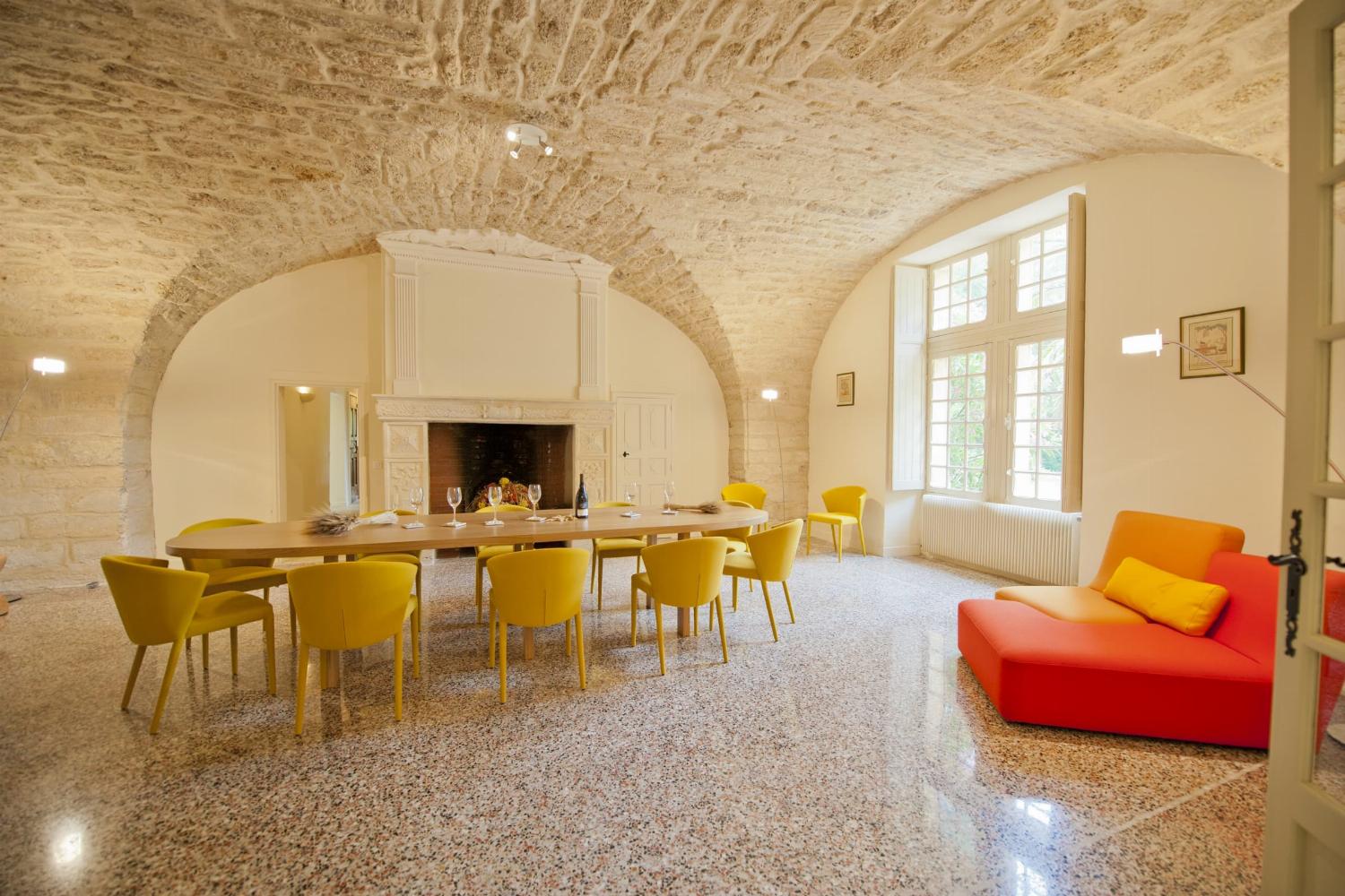 Salle à manger | Château de vacances dans le sud de la France