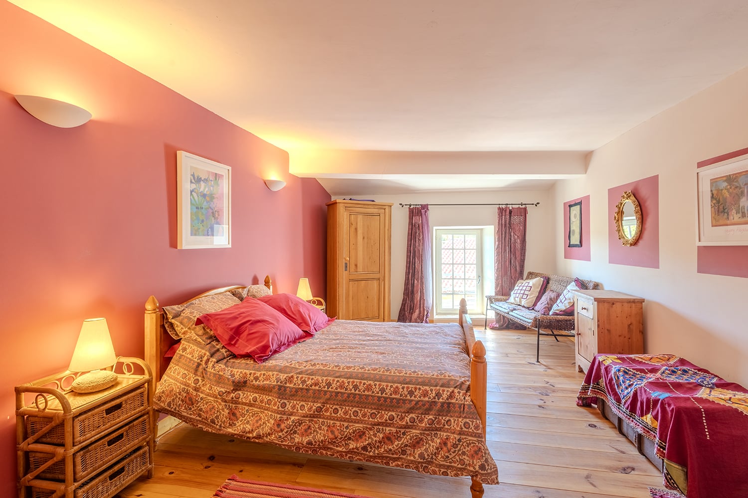 Chambre | Maison de vacances à Faugères