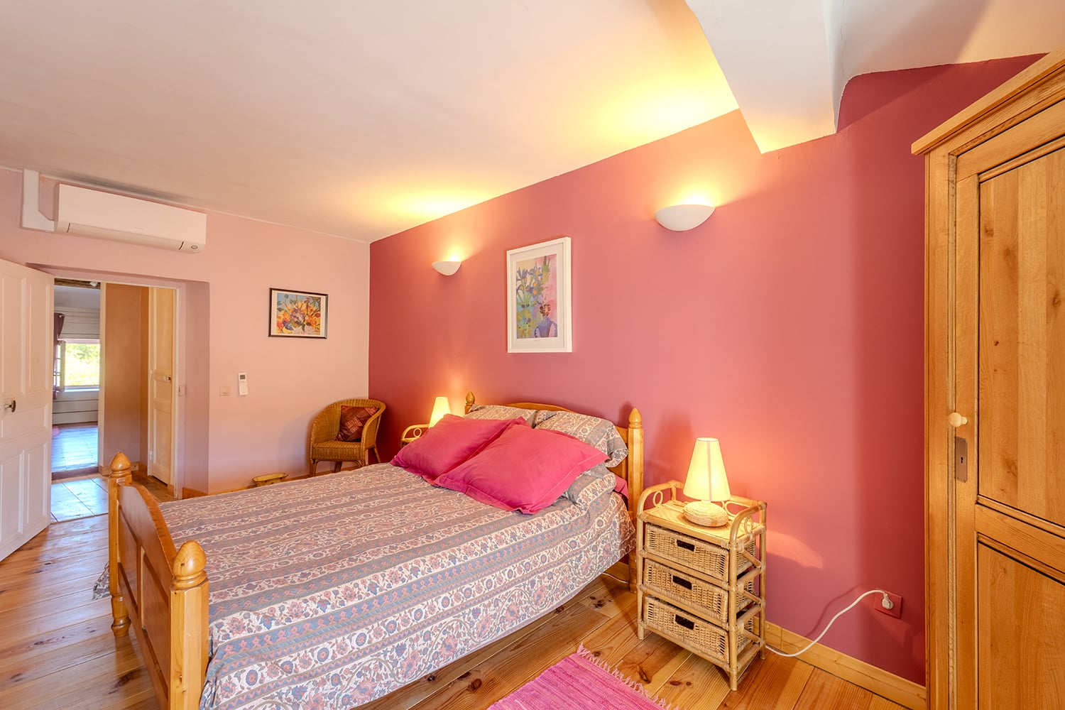 Chambre | Maison de vacances à Faugères