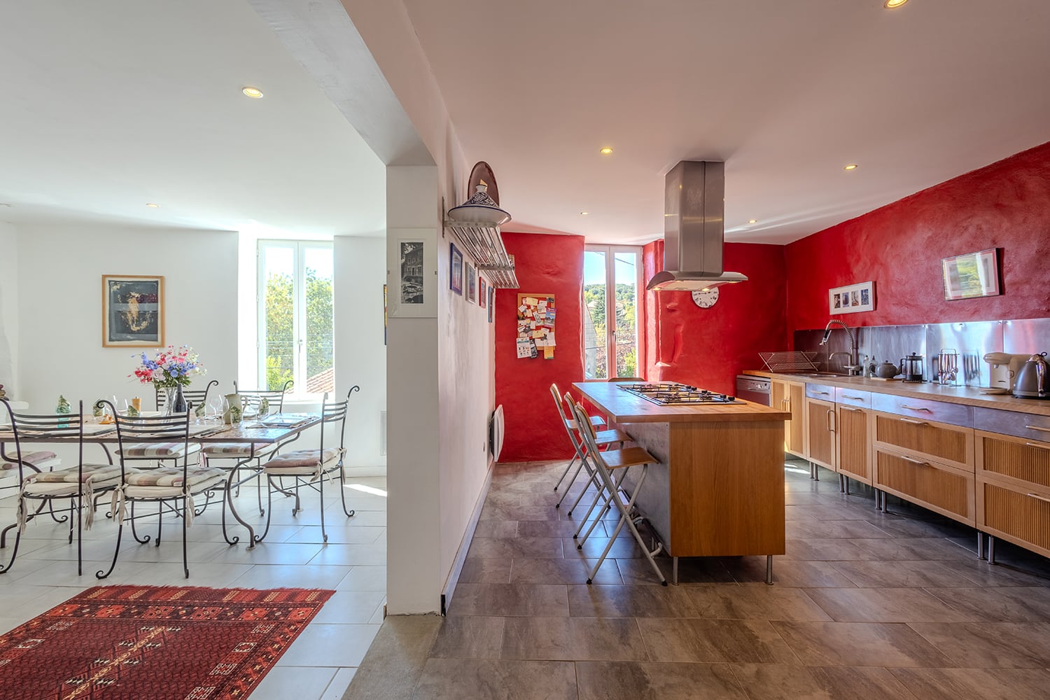 Cuisine et salle à manger | Maison de vacances à Faugères