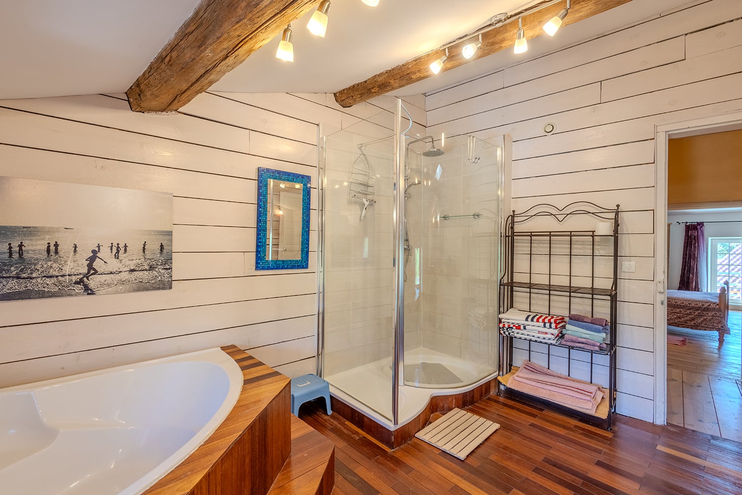Salle de bain | Maison de vacances à Faugères