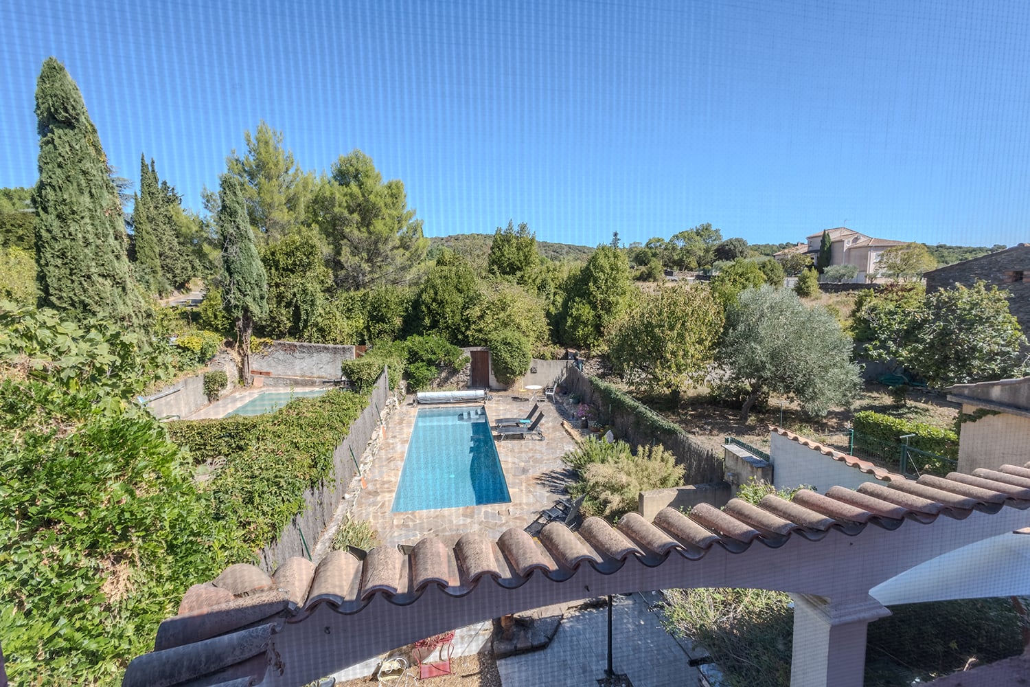 Vue depuis la fenêtre de la chambre