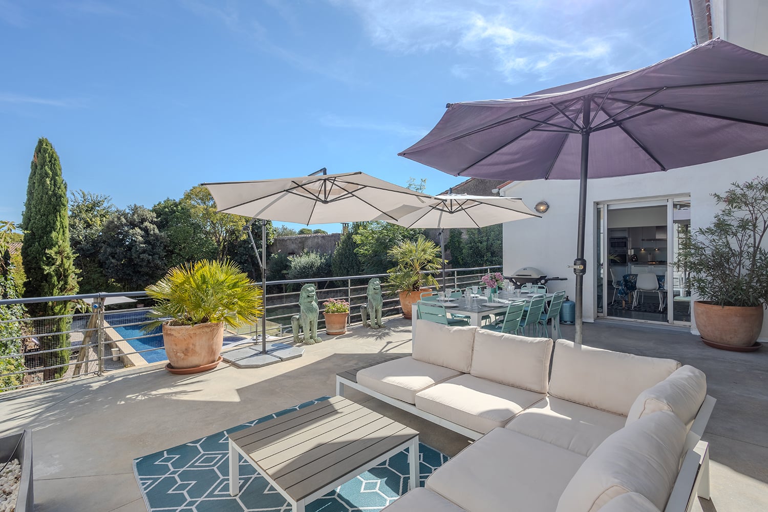 Terrasse au 1er étage Terrasse au 1er étage