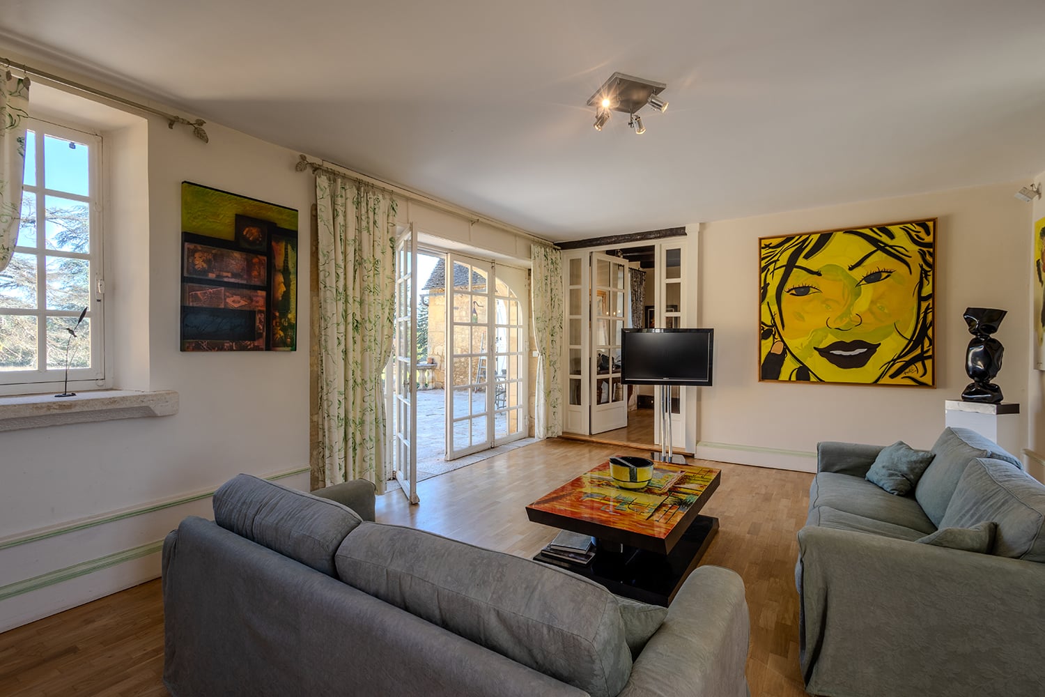 Salon | Location maison en Dordogne