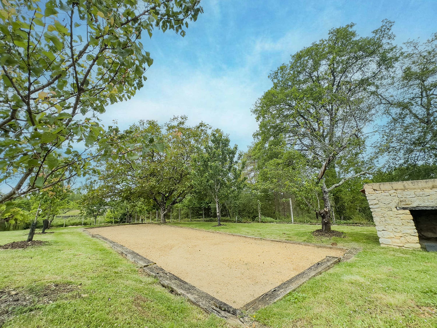 Terrain de pétanque