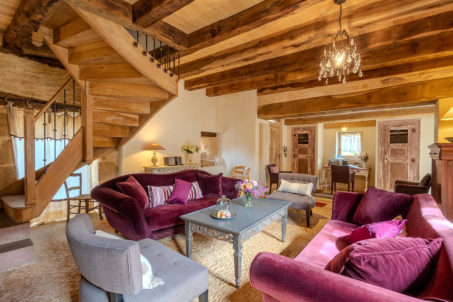 Salon | Maison à louer en Nouvelle-Aquitaine