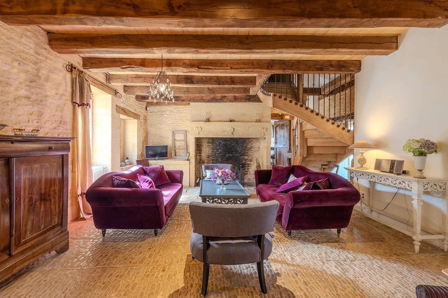 Salon | Maison à louer en Nouvelle-Aquitaine