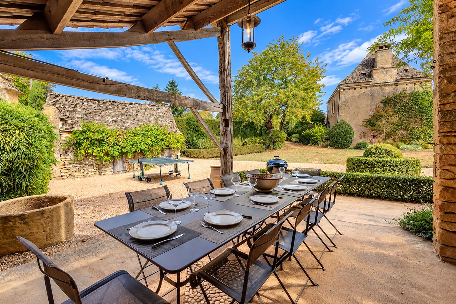Terrasse couverte