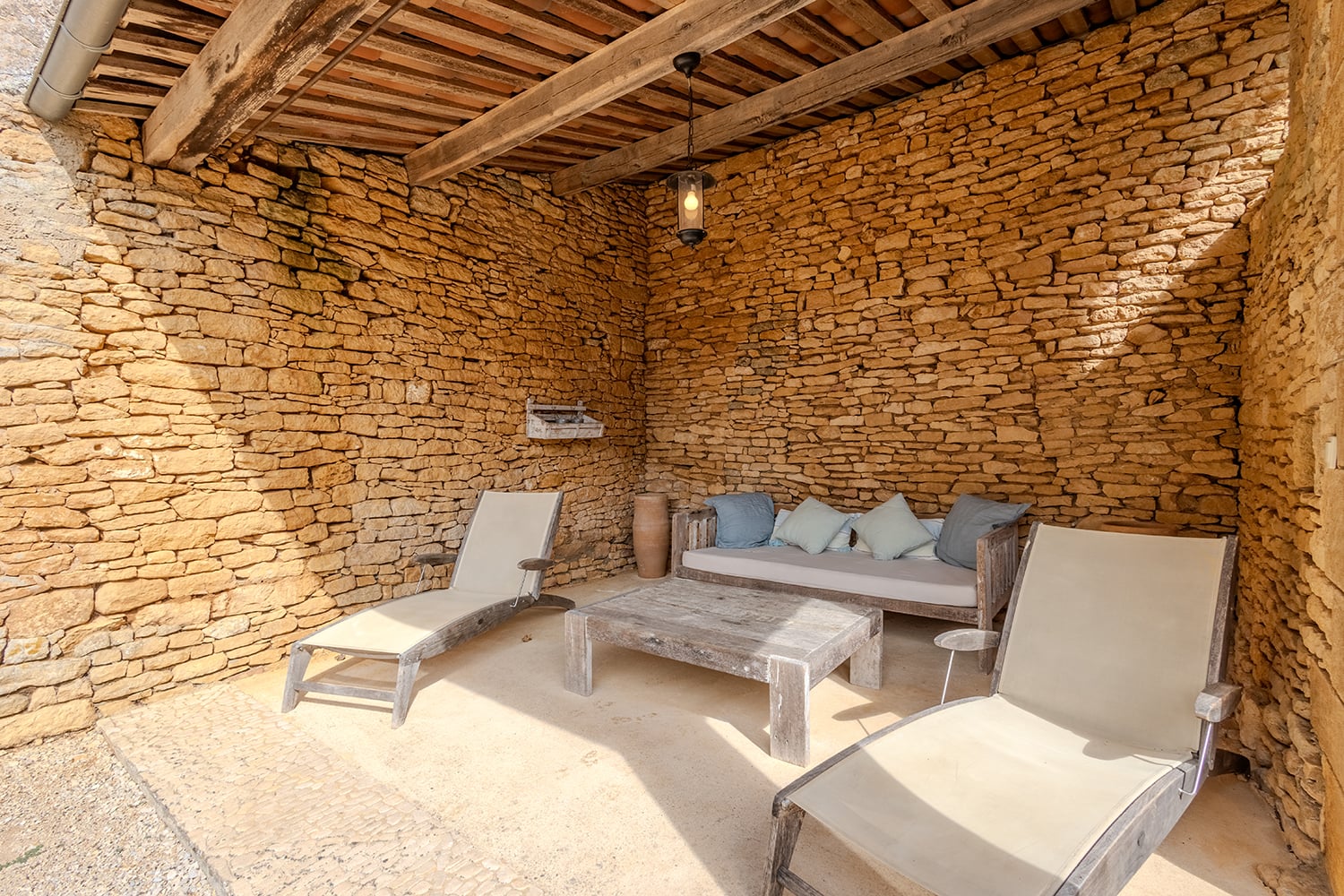 Terrasse ombragée