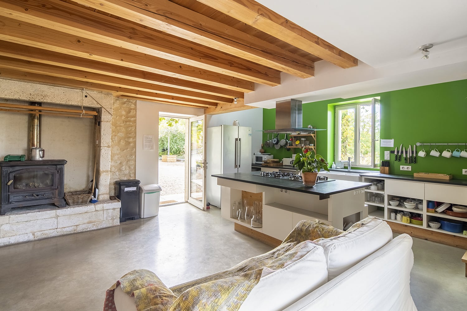 Salon | Maison à louer en Nouvelle-Aquitaine