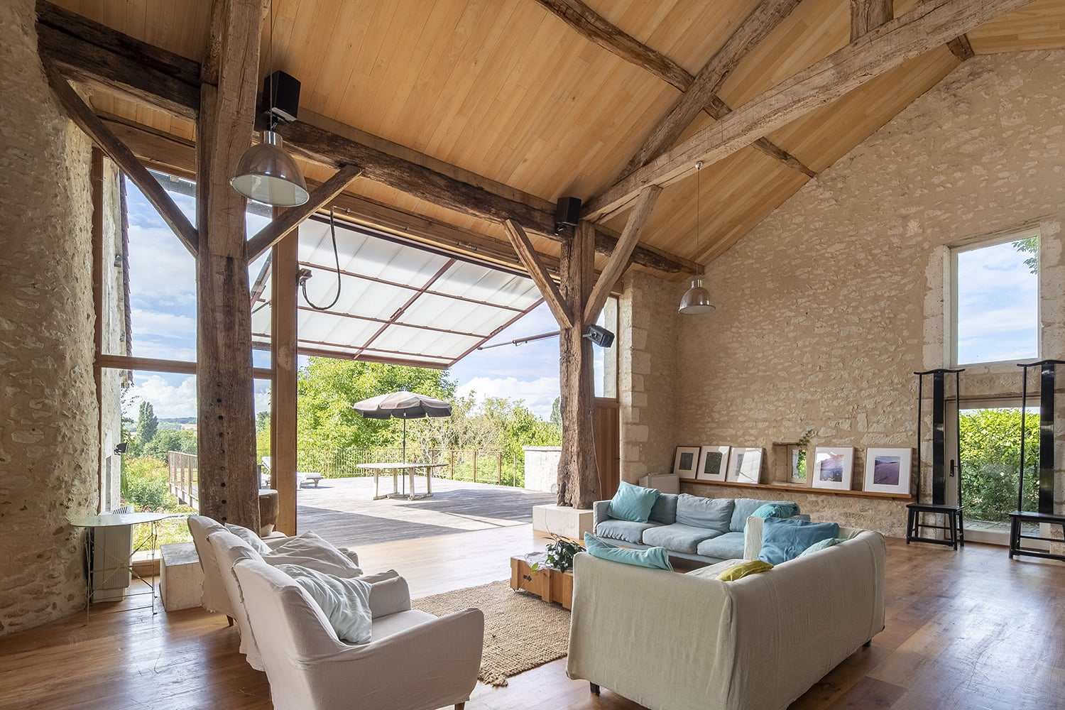 Salon | Maison à louer en Nouvelle-Aquitaine