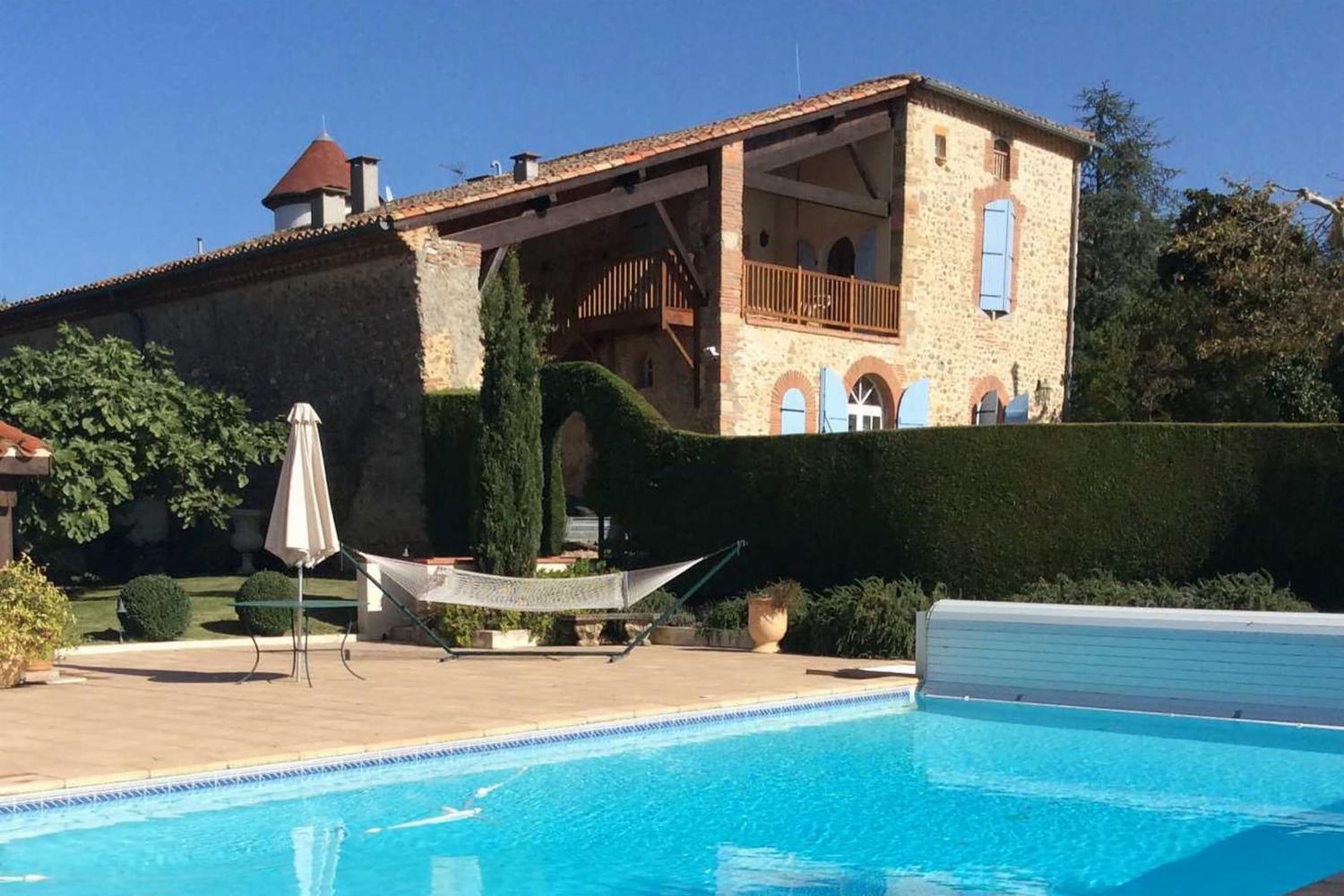 Château de vacances en Ariège avec piscine privée