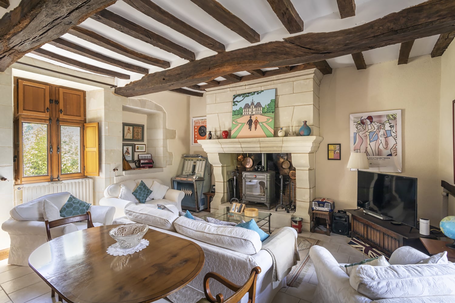 Salon | Maison de vacances à Pays de la Loire