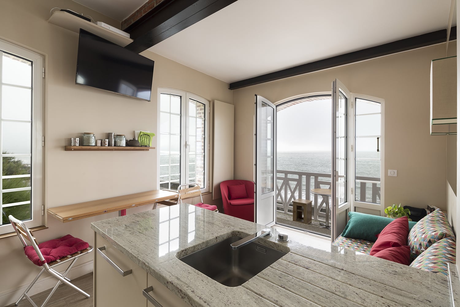 Salon | Location de maison en Normandie